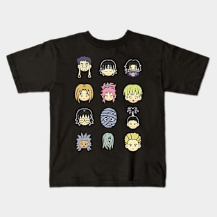 genei ryodan hunter x hunter anime pack  , hunterxhunter, hunter x hunter, killua, feitan, hisoka, kurapika, leorio, pitou, sparkle, gon Kids T-Shirt